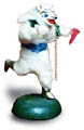 Oso de diablada en miniatura