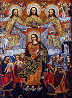 Coronacion  de  la Virgen