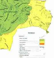Mapa hidrográfico de Bolivia